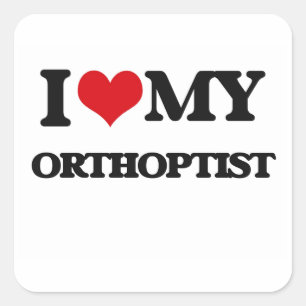 Ik hou van mijn Orthoptist Sticker