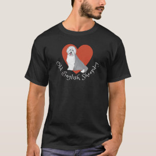 Ik hou van mijn oude Engelse Sheepdog! T-shirt