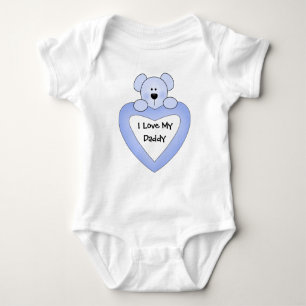 Ik hou van mijn papa baby romper