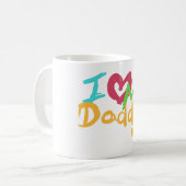 Ik hou van mijn papa koffiemok (Voorkant links)