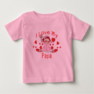 Ik hou van mijn Papa Rag Doll & Hearts