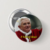 Ik hou van mijn papa! ronde button 5,7 cm (Voorkant /achterkant)