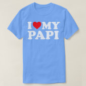 Ik hou van mijn Papi T-shirt (Design voorkant)