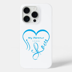 Ik hou van mijn partner - Jij bent mijn thuis kuss iPhone 15 Pro Case