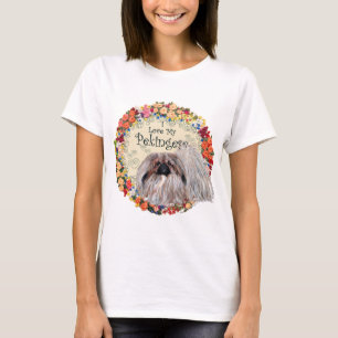 Ik hou van mijn Pekingees T-shirt
