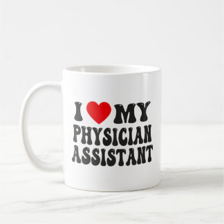 Ik hou van mijn Physician Assistant Grappige Valen Koffiemok