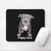 Ik hou van mijn Pit Bull Mousepad Muismat (Met muis)