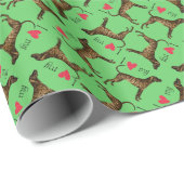 Ik hou van mijn Plott Hond Cadeaupapier (Rol Hoek)