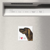 Ik hou van mijn Plott Hond Magneet (Insitu (Vaatwasser))