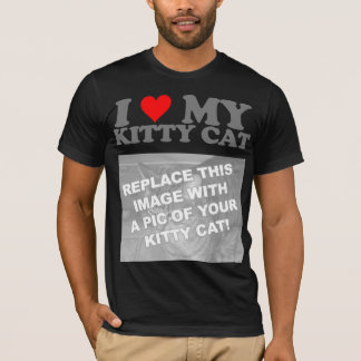 Ik hou van mijn poesje t-shirt