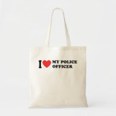 Ik hou van mijn politieagent | Verloven één Tote Bag (Voorkant)