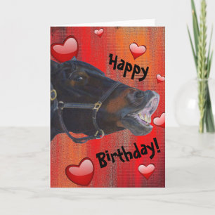 Ik hou van mijn Pony. Cute Equestrian Kaart