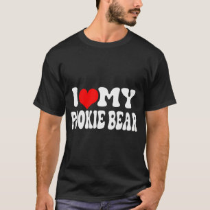 Ik hou van mijn pookie beer t-shirt