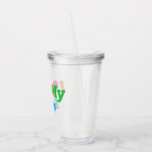 Ik hou van mijn Pop Acryl Drinkbeker (Links)