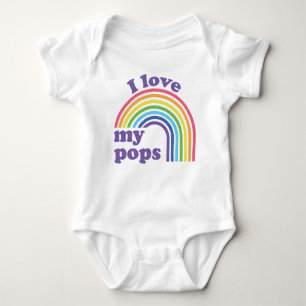 Ik hou van mijn Poppen - Cute Rainbow Romper