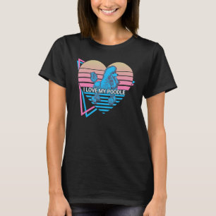 Ik hou van mijn porselehond t-shirt