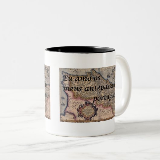 Ik hou van mijn Portugese ouders | Aangepaste Mok (Voorkant rechts)