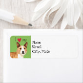 Ik hou van mijn Portugese Podengo Pequeno Etiket (Insitu)