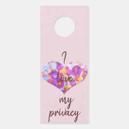 Ik hou van mijn privacy. Graag gedaan