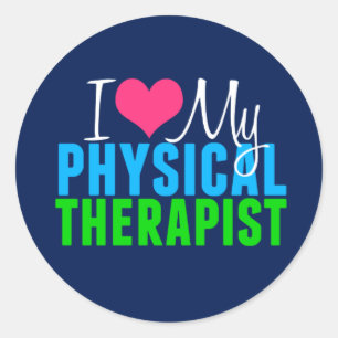 Ik hou van mijn PT Ronde Sticker