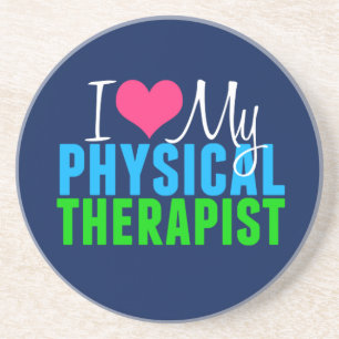 Ik hou van mijn PT Zandsteen Onderzetter