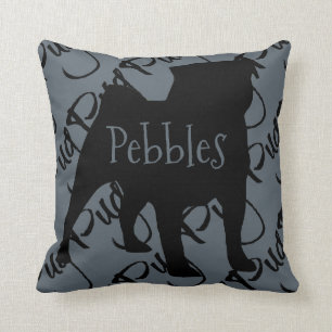 Ik hou van mijn Pug Pillow Kussen