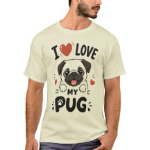 Ik hou van mijn Pug