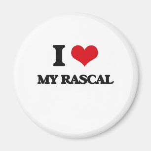 Ik hou van mijn Rascal Magneet