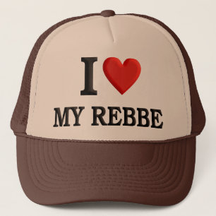 Ik hou van Mijn Rebbe Trucker Pet