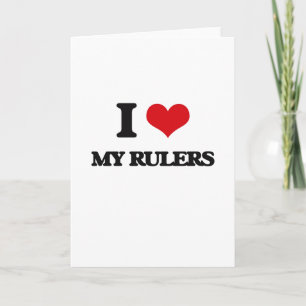 Ik hou van mijn rekers kaart