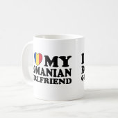 Ik hou van mijn Roemeense vriendin Koffiemok (Voorkant links)