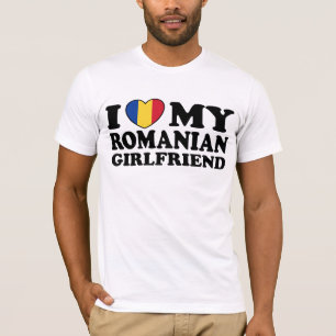 Ik hou van mijn Roemeense vriendin T-shirt