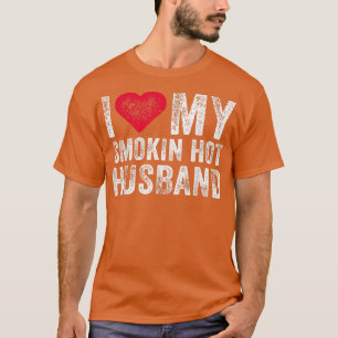 Ik hou van mijn roken, warmband huwelijk Funny Vin T-shirt