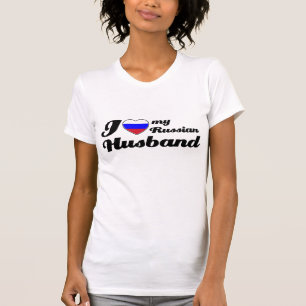 Ik hou van mijn Russische echtgenoot T-shirt