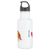 Ik hou van mijn Russische Speelgoed Waterfles (Achterkant)