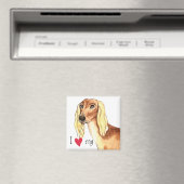 Ik hou van mijn Saluki Magneet (Insitu (Vaatwasser))