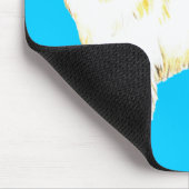 Ik hou van mijn Samoyed Muismat (Hoek)