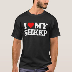 IK HOU VAN MIJN SCHAPEN T-SHIRT