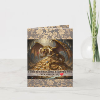 Ik hou van mijn schat & misschien één persoon (jou kaart