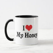 Ik hou van mijn schat mok (Links)