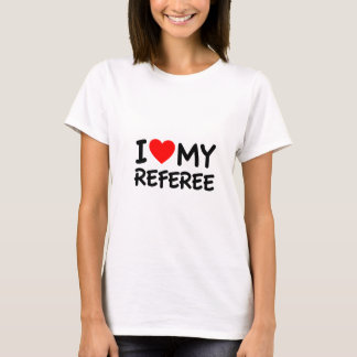 Ik hou van mijn scheidsrechter t-shirt