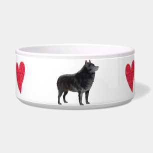 Ik hou van mijn Schipperke Voerbakje