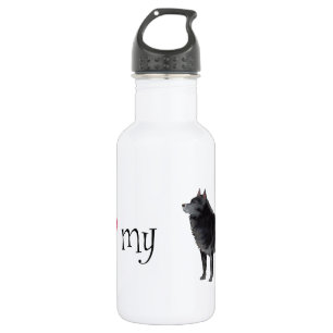 Ik hou van mijn Schipperke Waterfles
