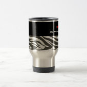 "Ik hou van mijn schoonmoeder" Dazzling Zebra Prin Reisbeker (Center)