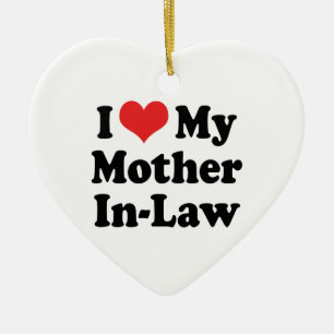 Ik hou van mijn schoonmoeder Ornament