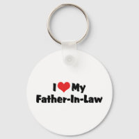 Ik hou van mijn schoonvader Sleutelhanger