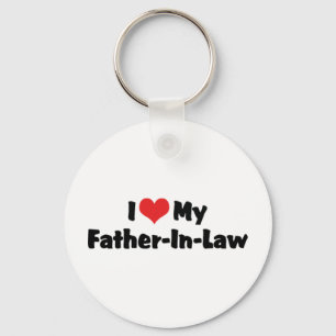 Ik hou van mijn schoonvader Sleutelhanger