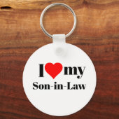 Ik hou van mijn schoonzoon-Sleutelhanger Sleutelhanger (Voorkant)
