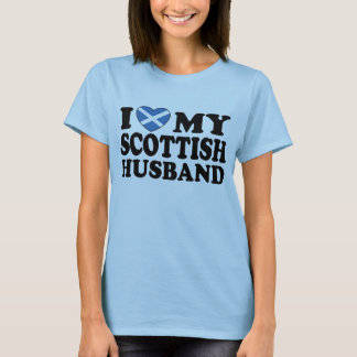 Ik hou van mijn Schotse man T-shirt