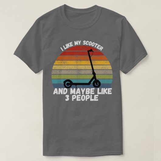 Ik hou van mijn scooter t-shirt (Design voorkant)
